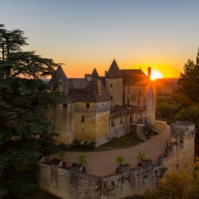 Chateau Fenelon Dordogne Perigord photo balustrade