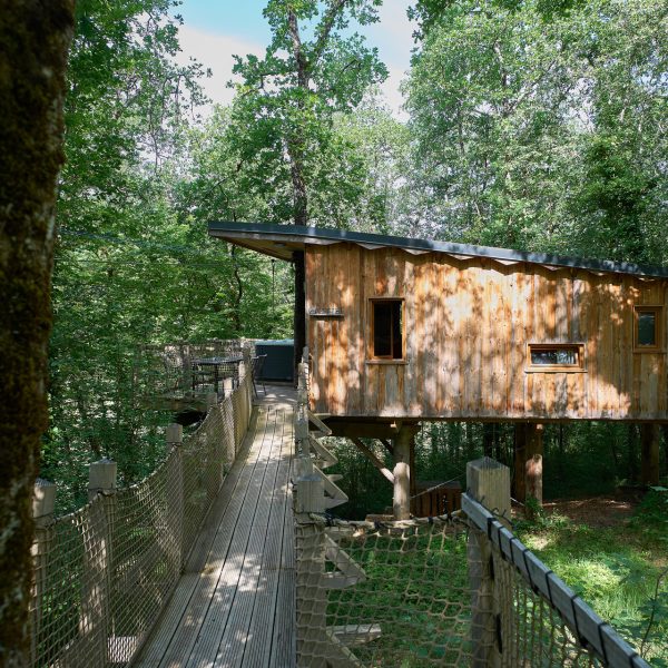 Nid en Ô Cabanes arbres spa Lot Dordogne Cabane Carrelet 1