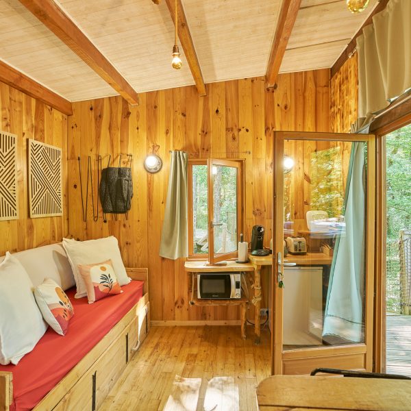 Nid en Ô Cabanes arbres spa Lot Dordogne Cabane Carrelet 3