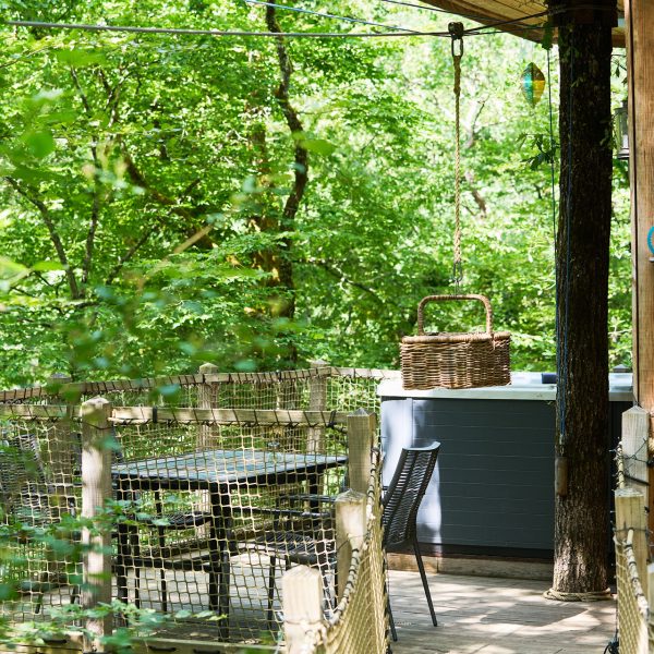 Nid en Ô Cabanes arbres spa Lot Dordogne Cabane Carrelet 6