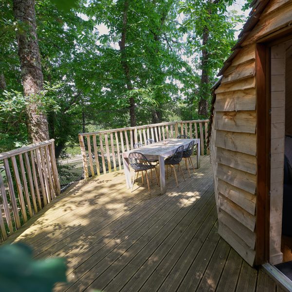 Nid en Ô Cabanes arbres spa Lot Dordogne Cabane Casse Noisette 5