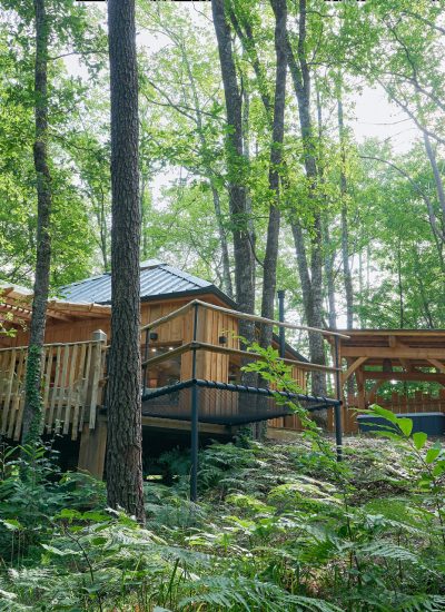 Nid en Ô Cabanes arbres spa Lot Dordogne Cabane Tchanquee 11
