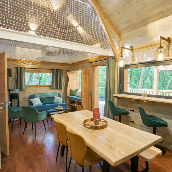 Nid en Ô Cabanes arbres spa Lot Dordogne Cabane Tchanquee 17