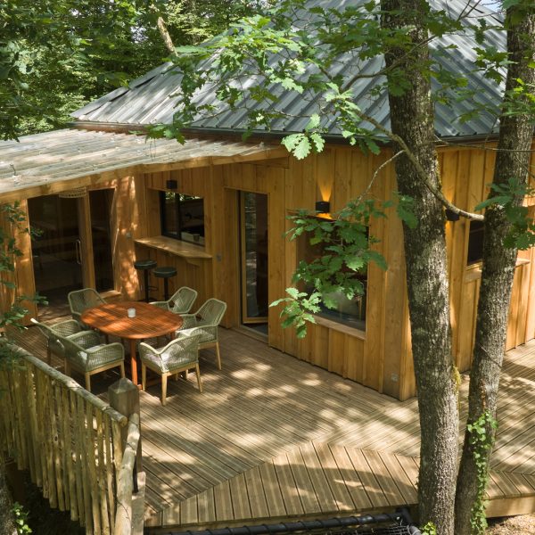 Nid en Ô Cabanes arbres spa Lot Dordogne Cabane Tchanquee 2