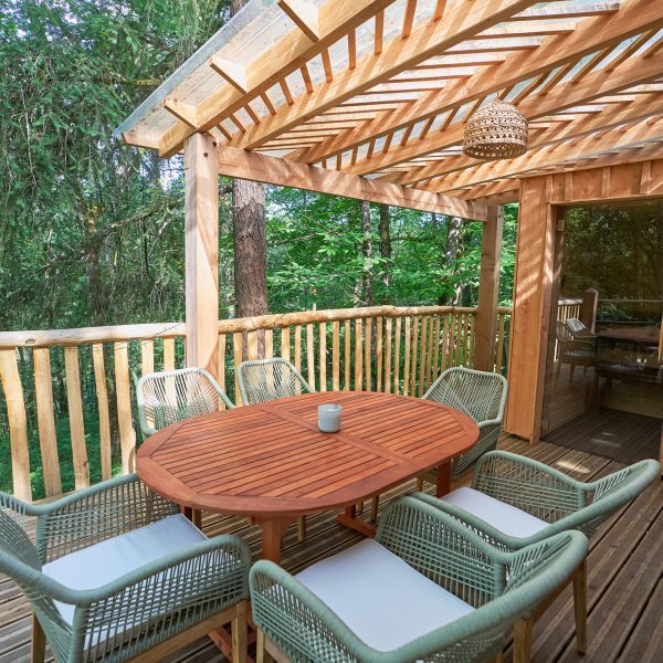 Nid en Ô Cabanes arbres spa Lot Dordogne Cabane Tchanquee 21