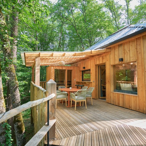 Nid en Ô Cabanes arbres spa Lot Dordogne Cabane Tchanquee 22