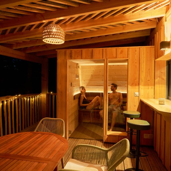 Nid en Ô Cabanes arbres spa Lot Dordogne Cabane Tchanquee 32
