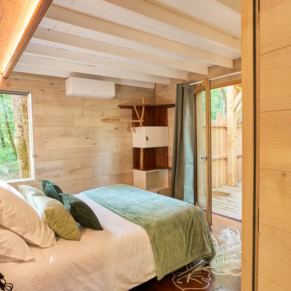 Nid en Ô Cabanes arbres spa Lot Dordogne Cabane Tchanquee 6